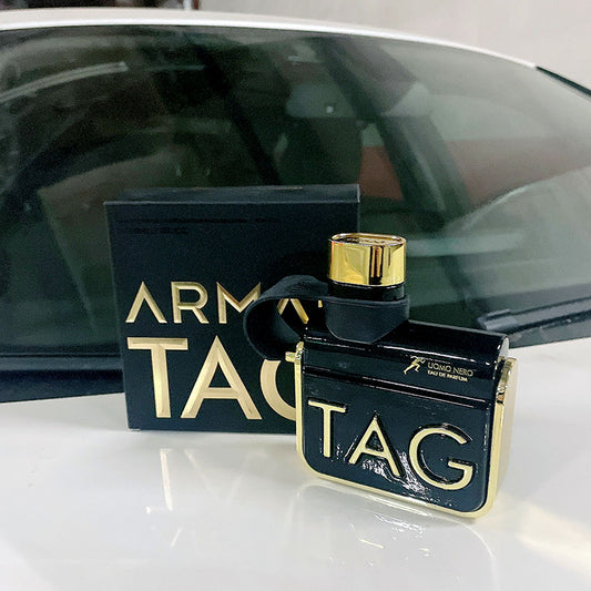 Men Perfume Armaf™ Tag Him Uomo Nero - Long-Lasting, Woody Scent, Eau De Parfum Spray 3.4 Oz/100ml for Everyday Wear