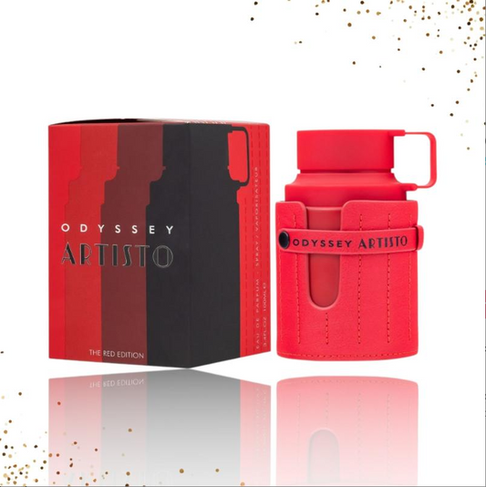 Armaf™ Odyssey Artisto Red 3.4Oz(100ml) – Unisex Perfume for Confident, All-Day Wear