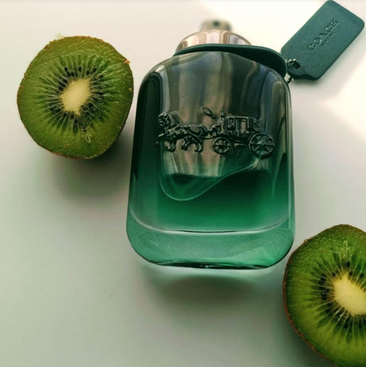 Coach Green Eau de Toilette for Men – Fresh & Energizing with Kiwi, Cedarwood & Vetiver – A Signature Scent for Everyday Confidence(3.4Oz)