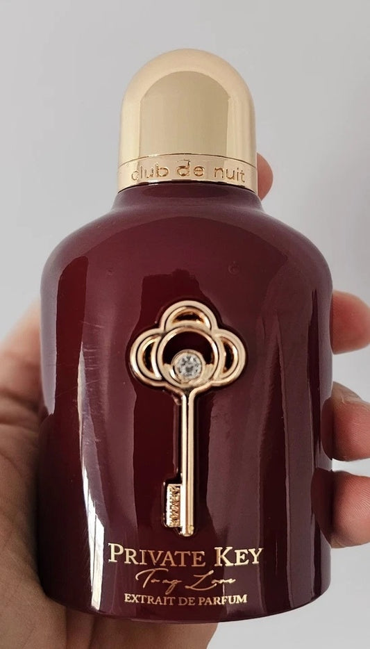 Armaf Club de Nuit Private Key to My Love Extrait de Parfum 105ml – Unisex Citrus-Floral Scent with a Bold, Sensual Finish | Perfect for Date Nights & Daily Elegance