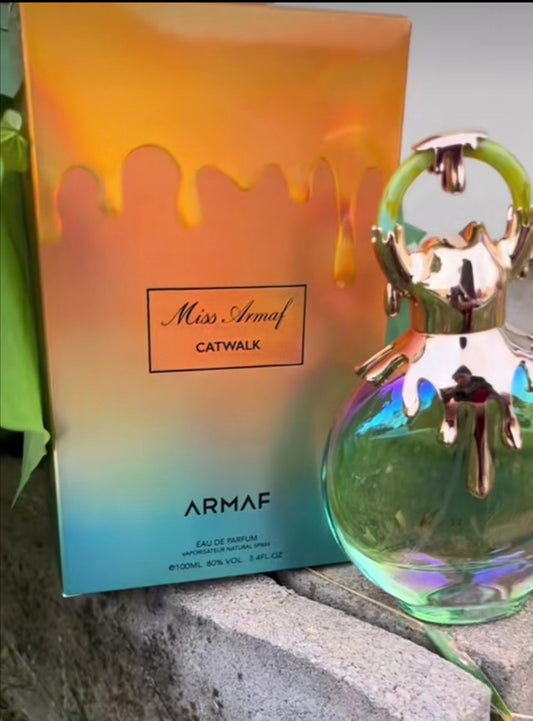 Miss Armaf Catwalk Eau de Parfum Spray for Women – 100ml / 3.4 Oz | Bright Citrusy Floral Scent, Long-Lasting Allure for Day & Night Confidence