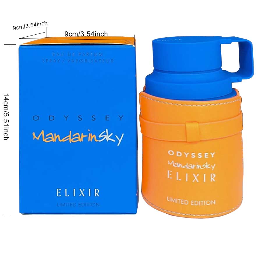 Armaf™ Men Fragrance Odyssey Elixir Eau De Parfum, Long Lasting Vanilla Scent Perfume