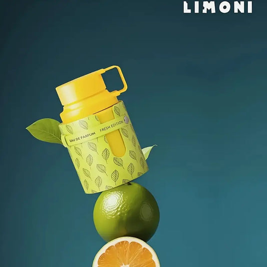 Armaf™ Odyssey Limoni EDP 3.4 Oz – Fresh Lemon Fruity Scent for Men & Women | Long-Lasting, Alcohol-Free, Ideal for Daily Use