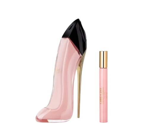 Carolina Herrera Good Girl Blush 2-Piece Gift Set for Women – Eau de Parfum Full Size + Travel Spray | Floral Gourmand Fragrance