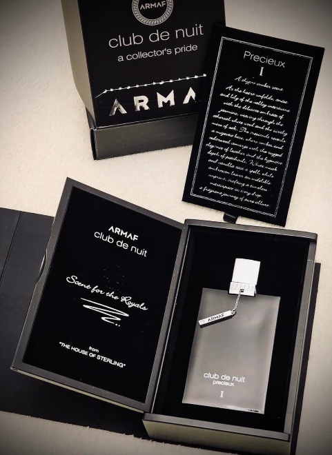 Armaf Club de Nuit Precieux EDP 55ml – Bold Chypre Amber Fragrance for Men | Spicy-Woody Scent, Perfect for Daily Sophistication