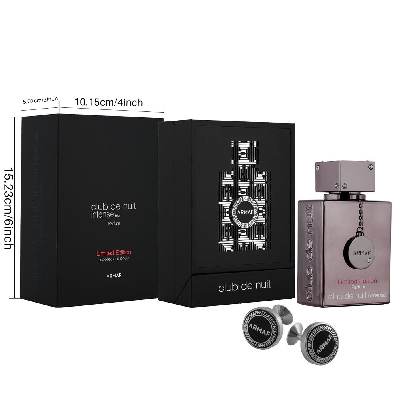 Armaf™ Club De Nuit Intense Limited EDP 3.6 Oz – Powerful Men’s Fragrance with All-Day Impact