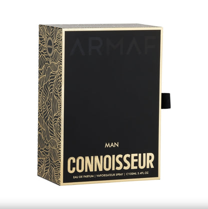 Armaf Connoisseur Man Eau de Parfum 100ml / 3.4 Oz – Fresh, Warm & Refined Oriental Scent for Men | Perfect for Office, Evening & Everyday Confidence