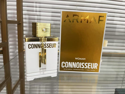 Armaf Connoisseur Women Eau de Parfum 100ml / 3.4 Oz – Sophisticated & Long-Lasting Floral Scent for Women | Ideal for Daytime Grace or Evening Elegance