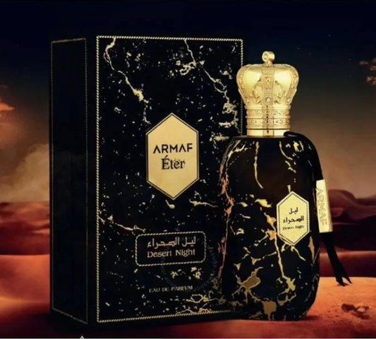 Desert Night by Armaf Eau de Parfum 100ml – Unisex Oriental Woody Fragrance of Elegance & Mystery