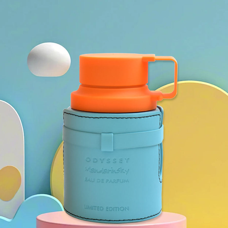 Armaf™ Odyssey Mandarin Sky Men’s EDT 3.4 Oz – Fresh Citrus & Floral Notes, Long-Lasting Scent for Dates & Parties