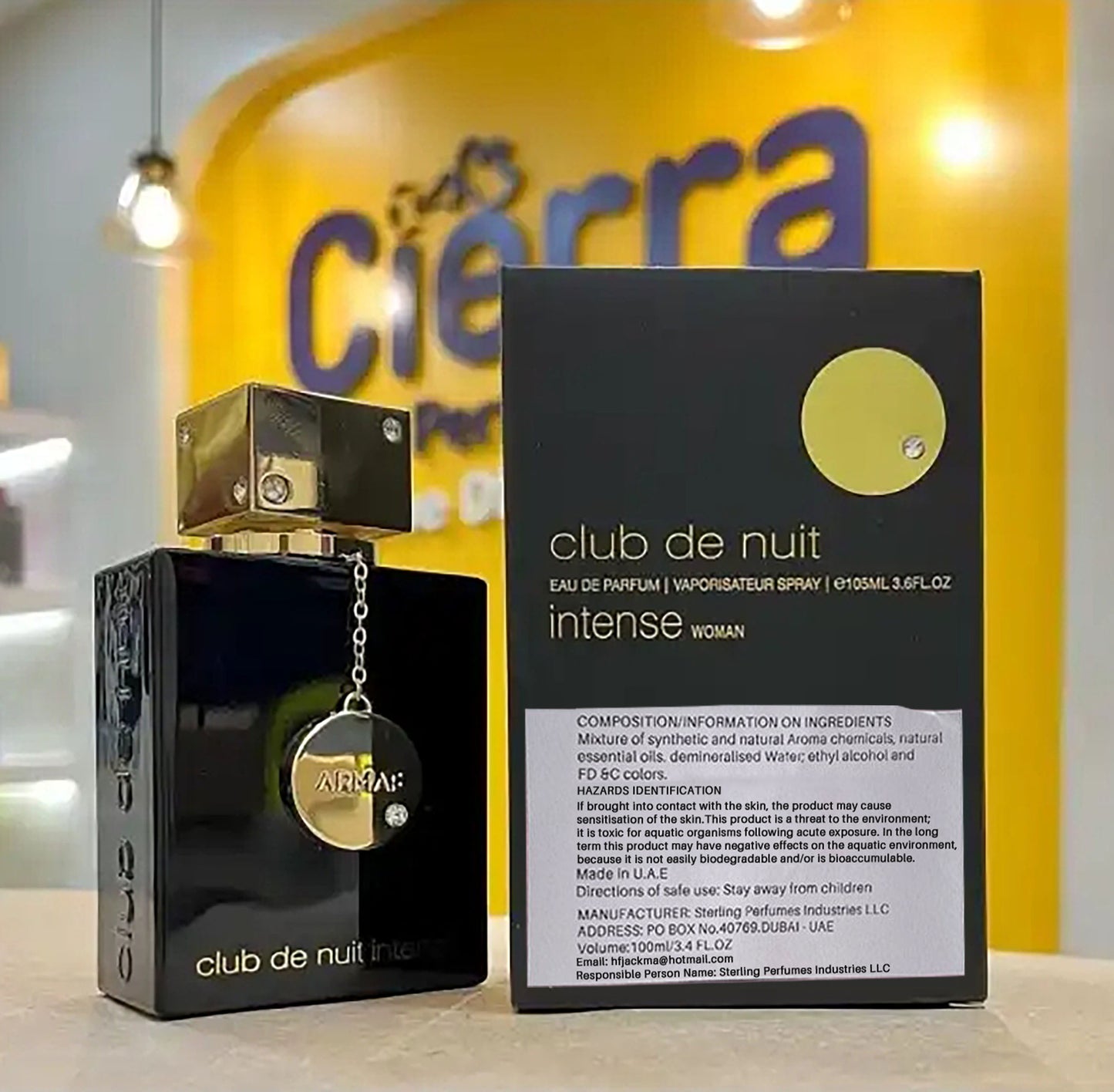 Armaf™ Club De Nuit Intense for Men & Women – Bold, Long-Lasting Signature Scents | Eau de Toilette & Eau de Parfum 105ml – Perfect for Date Nights, Office, & Special Occasions