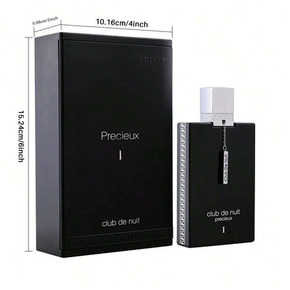 Armaf Club de Nuit Precieux EDP 55ml – Bold Chypre Amber Fragrance for Men | Spicy-Woody Scent, Perfect for Daily Sophistication