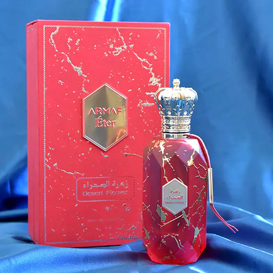 Armaf Eter Desert Flower Eau de Parfum 100ml – Spicy Floral-Leather Fragrance with Jasmine & Patchouli, Perfect for Elegant Evenings